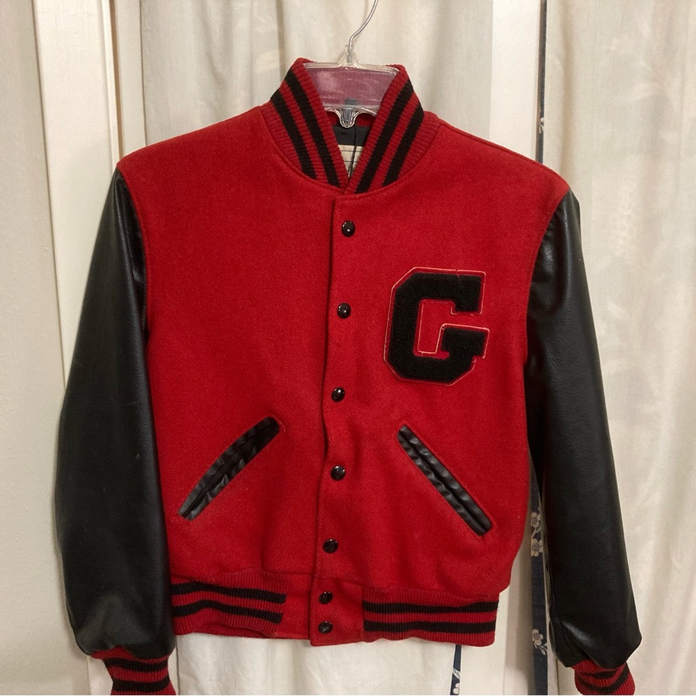 UGA Boys Letter Jacket 1975 - Size 14